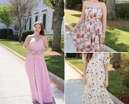Dresses for a Spring Garden Party cover photo collage
