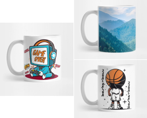 mugs cover photo collage