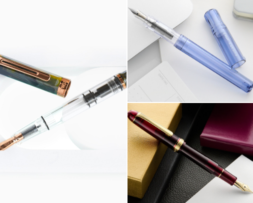 From everyday writing to fancy collectors, these are my favorite fountain pens cover photo collage