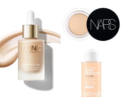 makeup routine cover photo collage