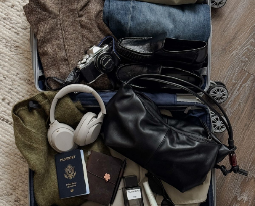 ✈️ Travel Essentials I Never Fly Without cover photo collage