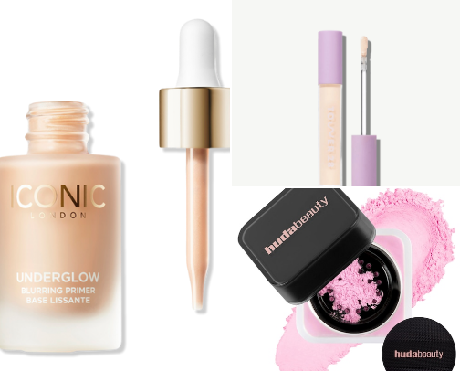 Splurge worthy makeup. cover photo collage