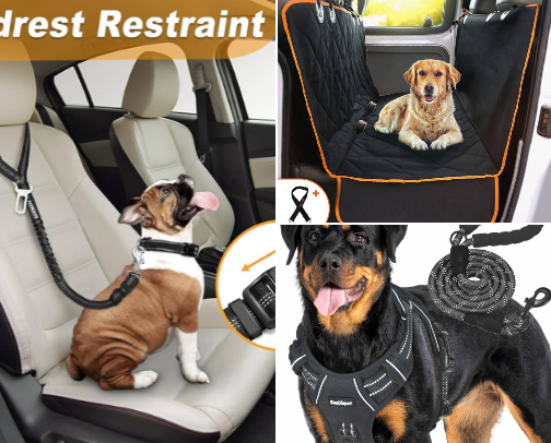 Dog items to make life better. cover photo collage