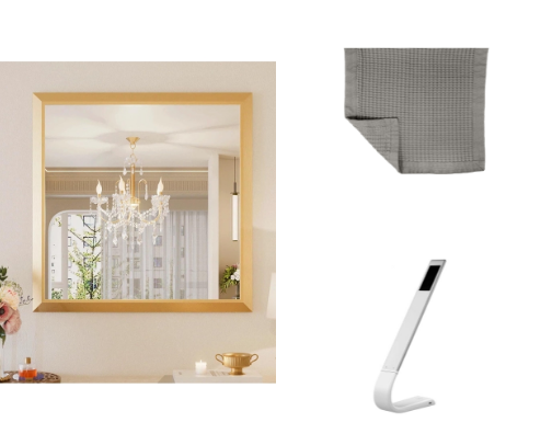 The “My Home Feels So Put Together” List: Cozy Details, Statement Pieces & Little Luxuries cover photo collage
