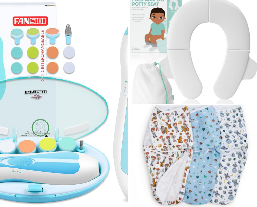 Ultimate Essentials For Newborns, Babies, Toddlers, Kids, Tweens & Teens cover photo collage