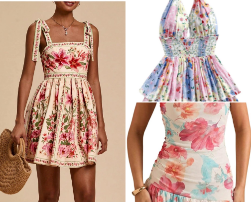 Pretty, Feminine & So Worth It — My Go-To Floral Mini Dresses for Every Occasion cover photo collage