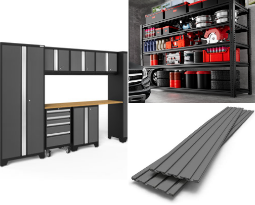 3. Garage & Workshop Shelving cover photo collage
