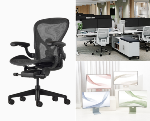 Homme Office Essentials - Build Your Perfect Workspace cover photo collage