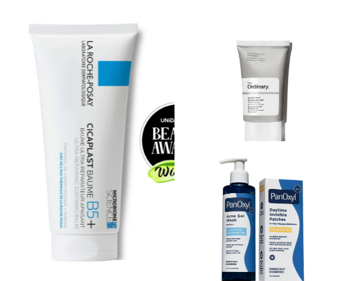 life changing skincare cover photo collage
