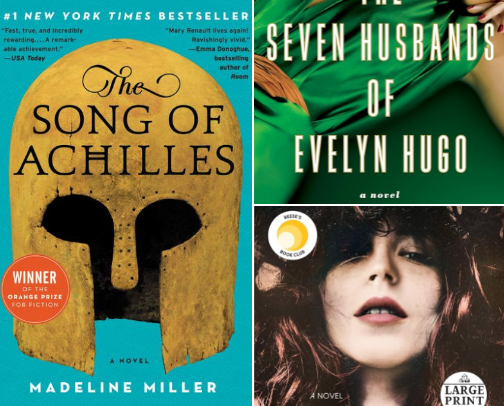 My favorite book recs cover photo collage