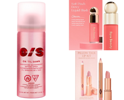 mini makeup must haves ✨ cover photo collage