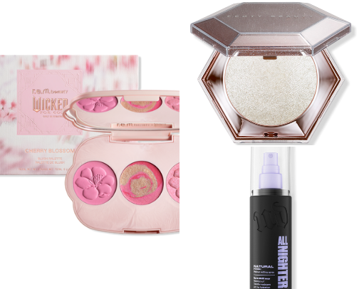 affordable cruel free, vegan makeup products for you🌸 cover photo collage