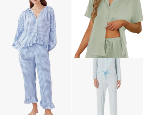 Cutesy Pajamas that every girl needs cover photo collage
