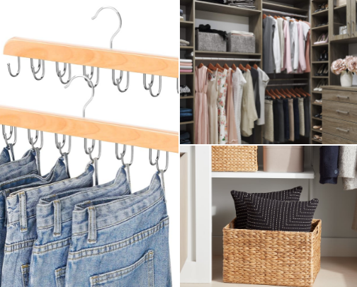 Closet Organization cover photo collage