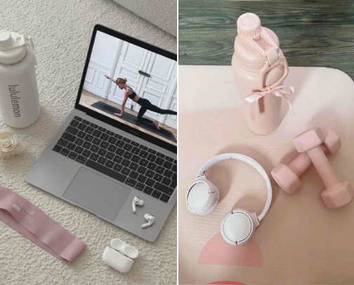 Fitness Must Haves 🌸 cover photo collage
