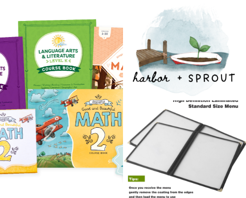 Homeschool Curriculums + Tools cover photo collage