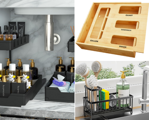 Kitchen Organization cover photo collage