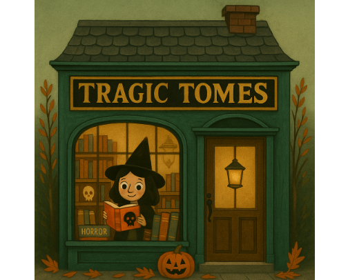 Witch City: Tragic Tomes cover photo collage