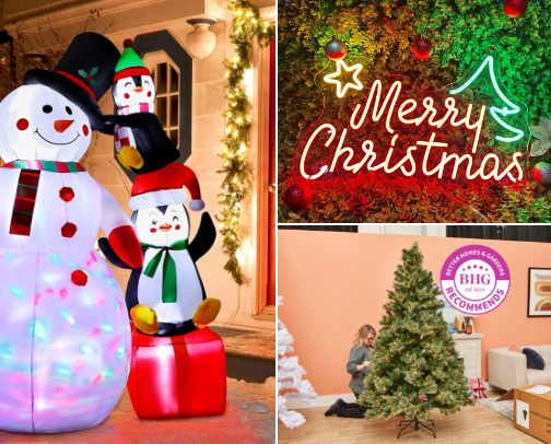 My fav Christmas Decorations & Clothes cover photo collage