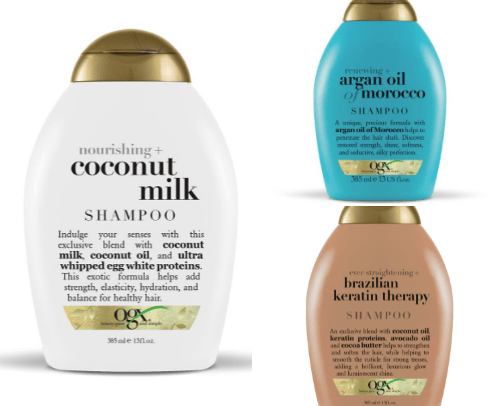 Shampoo and conditioners cover photo collage