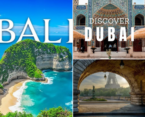 Travel Destination Review cover photo collage