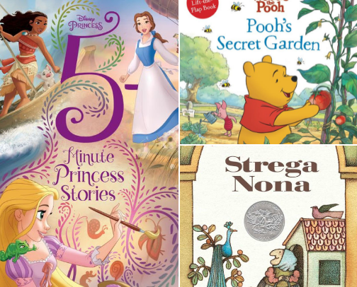 Storybooks for Toddlers & Preschoolers cover photo collage