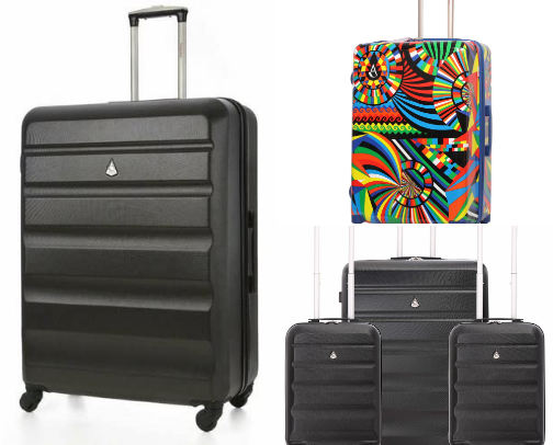 Aerolite Hold Luggage cover photo collage