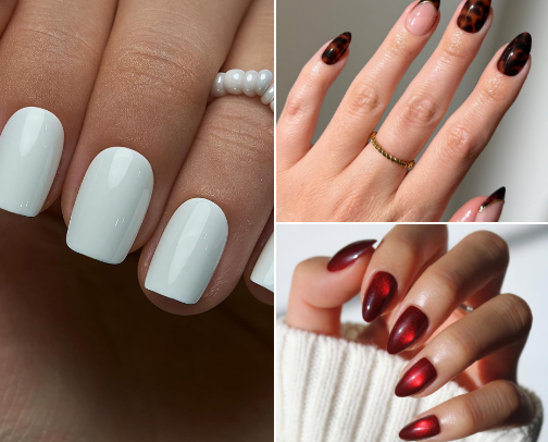 Nails at home 💅 cover photo collage