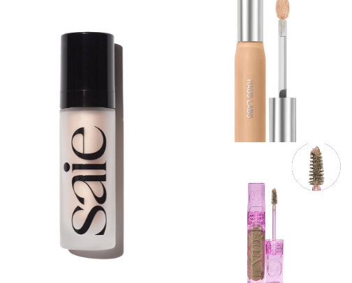 Sensitive skin makeup favorites cover photo collage