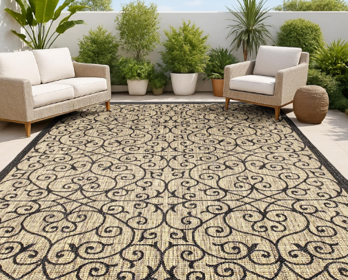Area Rugs cover photo collage