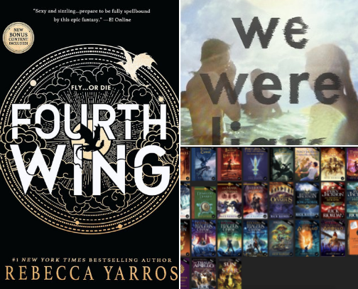 My favorite book recs cover photo collage