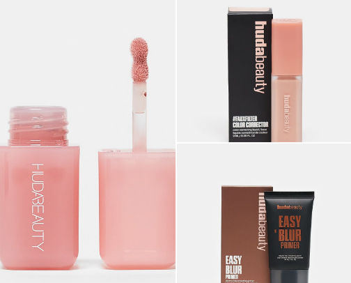 Huda beauty for girlies cover photo collage
