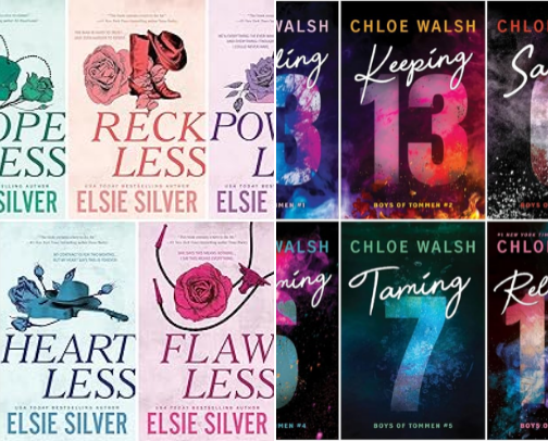 My favorite book recs cover photo collage