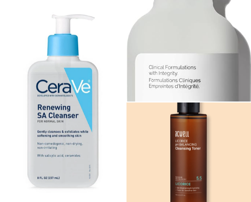 Skincare faves cover photo collage