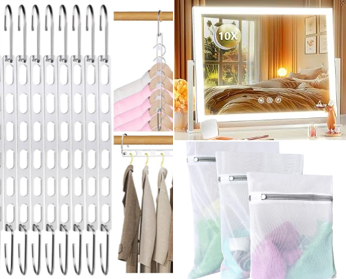 Dorm essentials cover photo collage