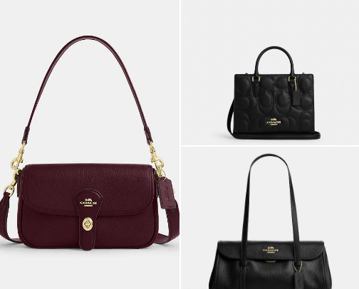 Coach Bags cover photo collage