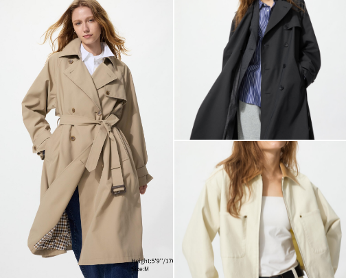 Uniqlo Finds cover photo collage