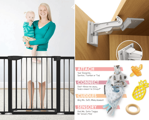 Baby items cover photo collage
