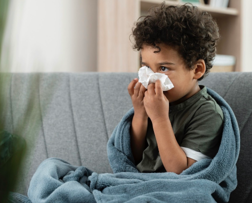 Coughs and colds cover photo collage