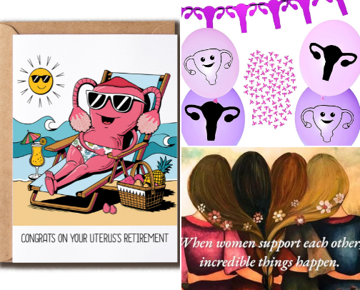 The Hysterectomy Hack Pack cover photo collage