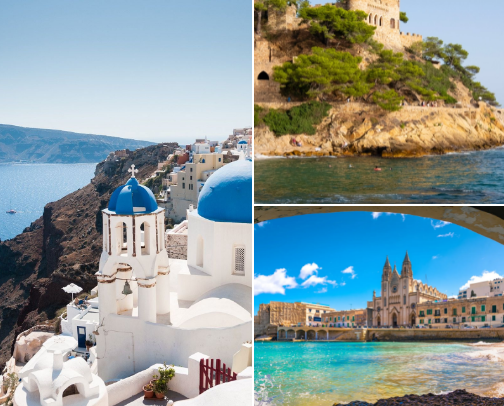 Places Worth the Trip ✈️ cover photo collage