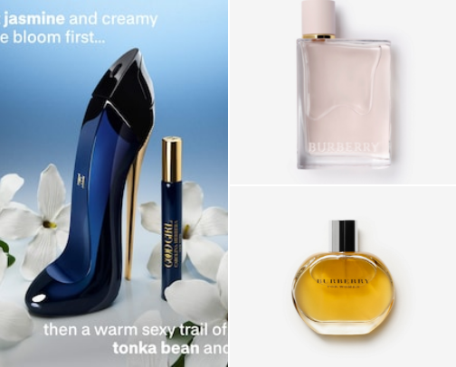 Perfumes 💄👠 cover photo collage