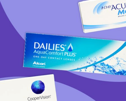 Lenstore UK Contact Lenses cover photo collage