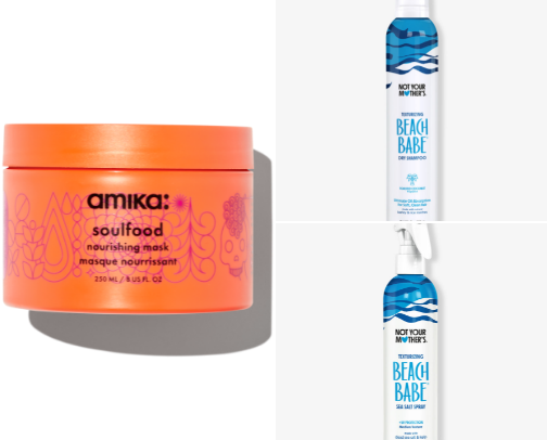 Haircare recs! cover photo collage