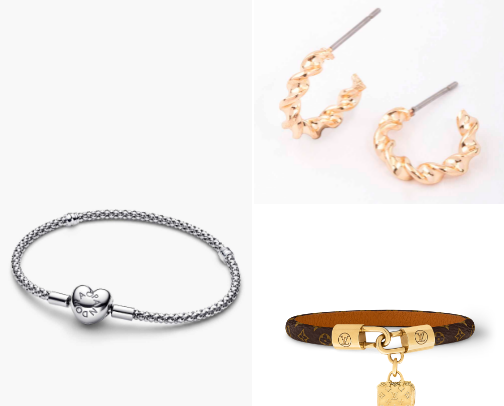 Gorgeous jewelry for gorgeous girls cover photo collage