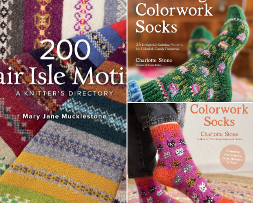 Must have knitting books cover photo collage