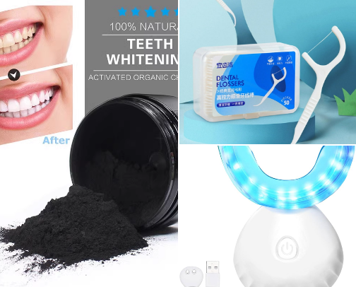 The Radiant Smile Edit: My Daily Dental Routine cover photo collage