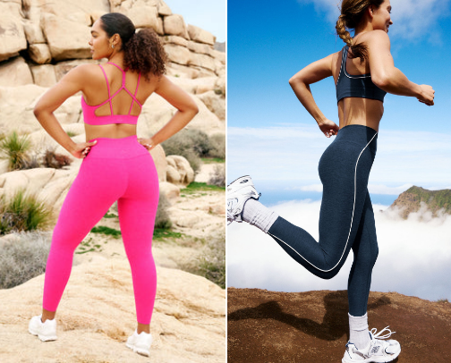 Workout attire cover photo collage