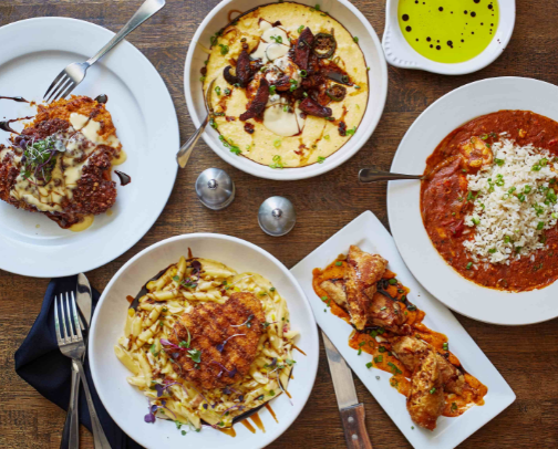 My fave restaurants cover photo collage