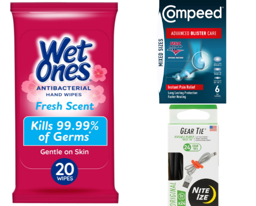 Small Travel Essentials That Make Long Days Easier cover photo collage